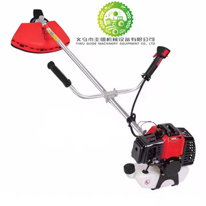 Small Household Gasoline Lawn Mower <b>Brush</b> Cutter Four-stroke Side-mounted Backpack Gearbox Motor Multi-function Weeder - Product Image 5
