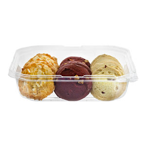 Contenedores de Bandeja Transparentes de PET de Dos Piezas de Alta Calidad de 48 Onzas, Diseño Patentado de Seguridad a Prueba de Manipulación, Reciclables para Alimentos, Ensaladas y Comestibles - Product Image 2