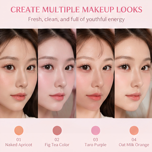 Rubor Líquido Mate a Prueba de Agua con Aplicador de Esponja para un Aspecto Natural, Rubor Líquido <span class=keywords><strong>Mini</strong></span> de Doble Uso para Labios y Mejillas, OEM ODM - Product Image 4