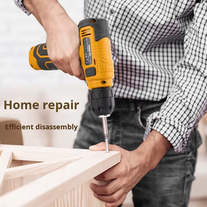 Set Trapano <span class=keywords><strong>Professionale</strong></span> Senza Fili 8V, <span class=keywords><strong>Avvitatore</strong></span> a <span class=keywords><strong>Batteria</strong></span>, Set Trapano a Percussione con Valigetta Rigida, Kit Utensili Elettrici OEM ODM - Product Image 5