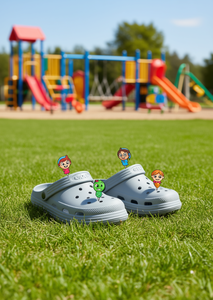 รองเท้าแตะเด็กแบบสวม ไซส์ 19 สีเขียว พื้นรองเท้า EVA วัสดุพลาสติก รองเท้ากีฬา - Product Image 2