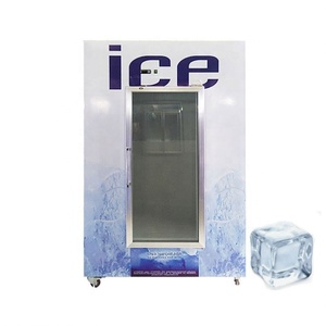 Congélateur à glace en sacs à porte unique pour station-service extérieure, capacité 200 sacs - Product Image 3