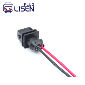 106462-1 AMP 2 Yollu Erkek Junior Zamanlayıcılı Fiş EV1 Yakıt Enjektörü Konnektör Pigtail - Product Image 6