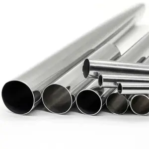 Tubo de aço inoxidável redondo ASTM A270 A554 SS304 316L 316 310S 440 1,4301 321 904L 201 tubo quadrado inox SS tubo sem costura
