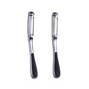 Pelador de acero inoxidable para patatas, manzanas, frutas y verduras, herramienta de cocina con cuchilla afilada para pelar fácilmente - Product Image 4