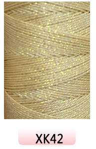<span class=keywords><strong>Fil</strong></span> ciré brillant solide, couleur ciel étoilé, polyester, <span class=keywords><strong>fil</strong></span> ciré métallique, bricolage fait main <span class=keywords><strong>pour</strong></span> le <span class=keywords><strong>macramé</strong></span>, corde tressée à la main - Product Image 6