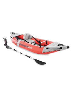 <span class=keywords><strong>INTEX</strong></span> 68303 68309 Série Professionnelle Excursion Pro <span class=keywords><strong>K1</strong></span>/K2 <span class=keywords><strong>Kayak</strong></span> de Pêche Gonflable Léger en PVC pour Sports Nautiques - Product Image 2