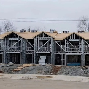 Edificio Prefabbricato in Struttura Leggera d'Acciaio dal Design Moderno, Casa <span class=keywords><strong>a</strong></span> Schiera <span class=keywords><strong>a</strong></span> Costruzione Rapida, Abitazioni Prefabbricate per Abitazione - Product Image 4