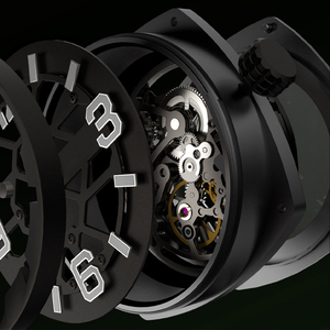 Outdoor Fashion Trend Big Dial Men's Automatic <b>Mechanical</b> <b>Watch</b> - Product Image 5
