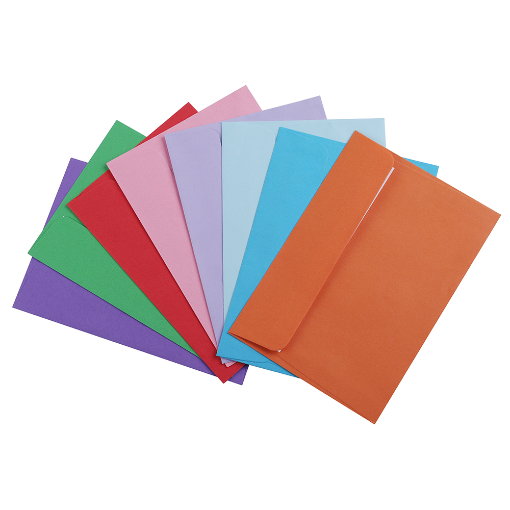 Kleine Kleur Papieren Envelop