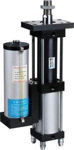 Cilindro Pneumatico Idraulico Personalizzabile in Acciaio Inox Serie 80x50x10-3T/5T/10T/20T Booster - Product Image 4