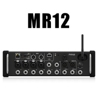 MR18 MR12 Console de Mixage Numérique Professionnelle pour Studio d'Enregistrement, Table de Son Audio Multi-Piste pour DJ Studio
