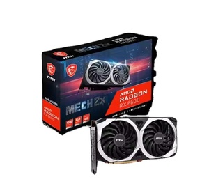 Nueva llegada Tarjeta de juego <span class=keywords><strong>MSI</strong></span> RX6600 MECH 2X 8G Paquete sellado Gaming GPU RX <span class=keywords><strong>6600</strong></span> - Product Image 1