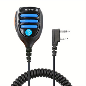 Microphone haut-parleur ET-MH40 avec connecteur jack 3,5 mm à 2 broches pour radio portable UV-5R UV-82 BF-888S BF-9700 TK-2107 TK-3107 - Product Image 1