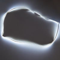 Bande LED flexible 3V 5V 12V 1.5mm 2mm 2.5mm 3mm 0805 0603 SMD 120leds/m pour modèle de table de sable