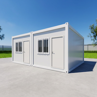 Maisons conteneurs modulaires pliables en acier léger, design créatif Star Cabin, pour cuisine, salon, chambre, écologiques, 20 pieds