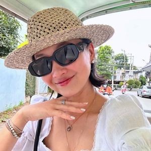 Summer Outdoor Travel Sun Protection Beach <b>Hat</b> <b>for</b> Women Handmade Woven Sea Grass Straw Sombrero Casual Vacation <b>Hat</b> - Product Image 2