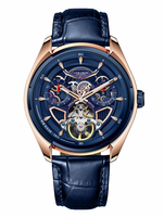 Montre mécanique en cuir 42MM, aiguilles lumineuses, montre-bracelet vintage, tendance de la mode, montre pour homme, étanche 3BAR