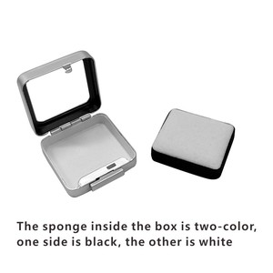 Đồ trang sức hiển thị khay Organizer kim loại hộp lưu trữ với Anti-Scratch đệm cho Kim Cương Đá Quý Hiển thị cửa hàng đồ trang sức - Product Image 4