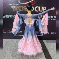 B-24140 personnalisé nouveau concours robe de danse de salon haute qualité Chrisanne tissu robes de danse de salon à vendre