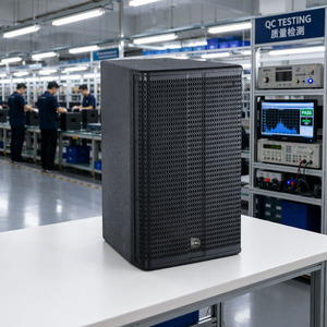Haut-parleur portable professionnel Pro Audio AD-12 400W RMS, <span class=keywords><strong>son</strong></span> 12 pouces, passif, avec port arrière pour KTV et bars - Product Image 2