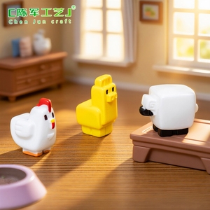 Figuras <span class=keywords><strong>de</strong></span> animales <span class=keywords><strong>de</strong></span> alpaca en versión Q para micropaisajes, accesorios decorativos DIY, mini adornos. - Product Image 4