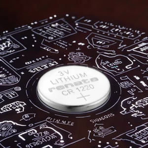 بطارية ليثيوم فضية قابلة لإعادة الشحن من نوع ريناتا 3 فولت 35 مللي أمبير ساعة سلسلة CR1225 بقطر 12.5 ملم لسماعات الأذن متوفرة في المخزون - Product Image 1