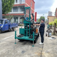 Foreuse de puits d'eau portable Dolphin 100m 150m, petite machine de forage de puits
