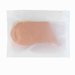 LT Sang Trọng Biểu Tượng Tùy Chỉnh Mờ Đồng Bằng Matte <span class=keywords><strong>Mini</strong></span> EVA Frosted <span class=keywords><strong>Ziplock</strong></span> Con Dấu Nhựa <span class=keywords><strong>Poly</strong></span> Dây Kéo Túi Cho Vớ Đồ Lót - Product Image 6