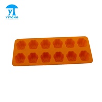 Plateau de cubes à glace en silicone 3d, forme de patte de chien, de chat, d'animal, de glace, de bonbons, au chocolat, moule de cuisson, pour four, congélateur, lavable au lave-vaisselle