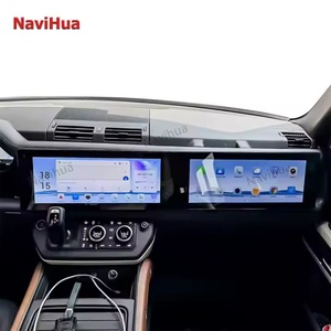 Radio de Auto Navihua con Pantalla Dual Android, Navegación GPS, Sistema Multimedia para Land Rover Defender 2018-2024 - Product Image 1