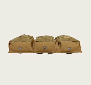 Porte-chargeurs tactique MOLLE 6 emplacements, double/triple, à ouverture supérieure, double couche - Product Image 4