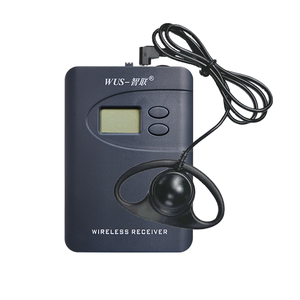Sistema di guida turistica del ricevitore Radio Wireless della batteria AAA per la visita della fabbrica, la visita al museo, la conferenza, l'hajj, la visita del Tour - Product Image 1