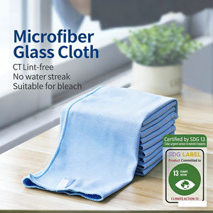 <span class=keywords><strong>Chiffon</strong></span> de nettoyage de vitres en microfibre Magic 40x40cm, écologique et personnalisé, extra doux et non pelucheux pour le polissage des verres à vin - Product Image 2