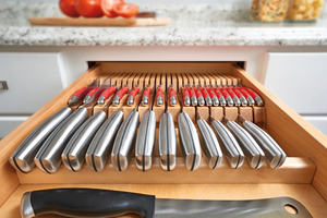 Insertos de Madera de Cedro para Cajones, Fáciles de Instalar, para Organizar Cubiertos, Juego de Cajones Contemporáneo Personalizable - Product Image 6