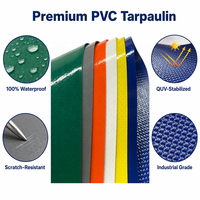 Tissu pour rideau latéral de camion en polyester enduit de PVC 650 g/m², imperméable et résistant aux UV, pour bâche de camion rideau