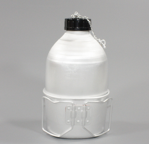 DF Outdoor Humting Camping Adventure 1.3L US Camping Aluminium <b>Water</b> <b>Bottle</b> Canteen with Canvas Pouch or with <b>Straps</b> - Product Image 4