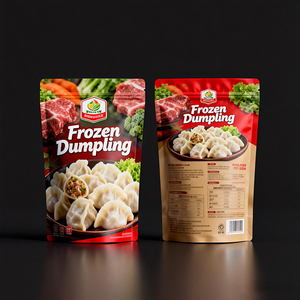 Proveedor Chino de Bolsas de Embalaje de Plástico Laminado para Alimentos Congelados, Bolsa para Empacar Dumplings Congelados con Logotipo Personalizado - Product Image 3