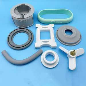 Silicone cao su hình bộ phận nhà sản xuất tùy chỉnh thực hiện thiết kế chính xác đúc phụ tùng Silicone đúc con dấu các bộ phận sản phẩm - Product Image 1