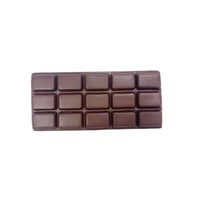 Jouet anti-stress en chocolat en forme de boîte en PU, jouet à presser à récupération lente