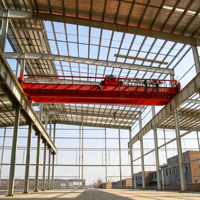 Pont roulant à double poutre de haute précision avec palan électrique pour atelier d'assemblage de machines