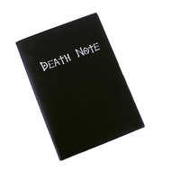 Diario de Tapa Dura con Diseño de Anime Japonés Death Note, Tamaño A3 para Estudiantes, con Pluma de Pluma de Ganso, en Oferta