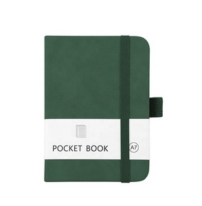 Mini carnet de notes en cuir A5/A6/A7 à couverture rigide avec logo personnalisé Journal relié thermique avec offre de vente - Product Image 2