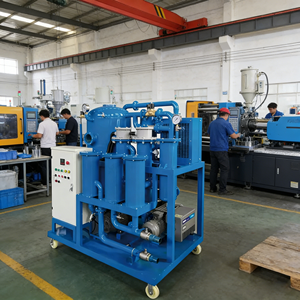 Machine de filtration d'huile hydraulique sous vide pour l'élimination des impuretés d'<span class=keywords><strong>eau</strong></span> et d'huile de lubrification industrielle - Product Image 1