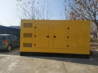 Générateur diesel silencieux de 250 kW, refroidi par eau, de Chongqing, 312,5 kVA, pour les travaux de construction