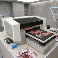 Mesin Printer DTG A3 Direct to Garment Inkjet untuk Kaos, Printer Kaos Pintar Multifungsi, Dilengkapi 220V Otomatis