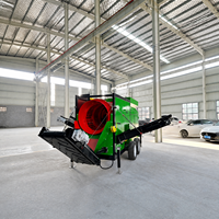 Fournisseur chinois 2026 ISO 9001, Capacités de traitement robustes, Crible rotatif mobile pour compost, Crible à tambour personnalisable