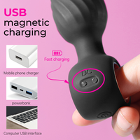 Lampe anale télécommandée, dilatateur anal, lumière clignotante, plug anal en métal coloré, plug LED, jouets sexuels anaux pour femmes