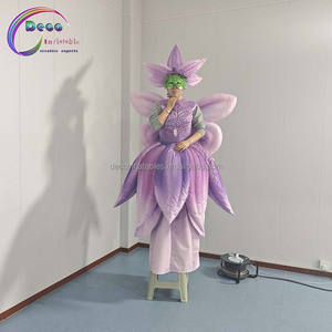 Disfraz Inflable de Flores para Actuaciones con Zancos, Accesorios para Fiestas de Circo y Desfiles <span class=keywords><strong>Art</strong></span>ísticos - Product Image 4