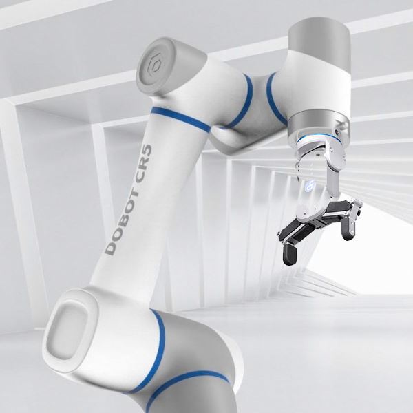 CHRT Material Robotic Arm Industrial Collaborative Dobot Robot CR5 With OnRobot Gripper for Loading and Unloading in Factory